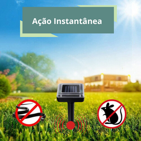 Repelente Solar Ultra Sônico Espanta Pragas