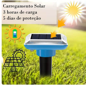 Repelente Solar Ultra Sônico Espanta Pragas