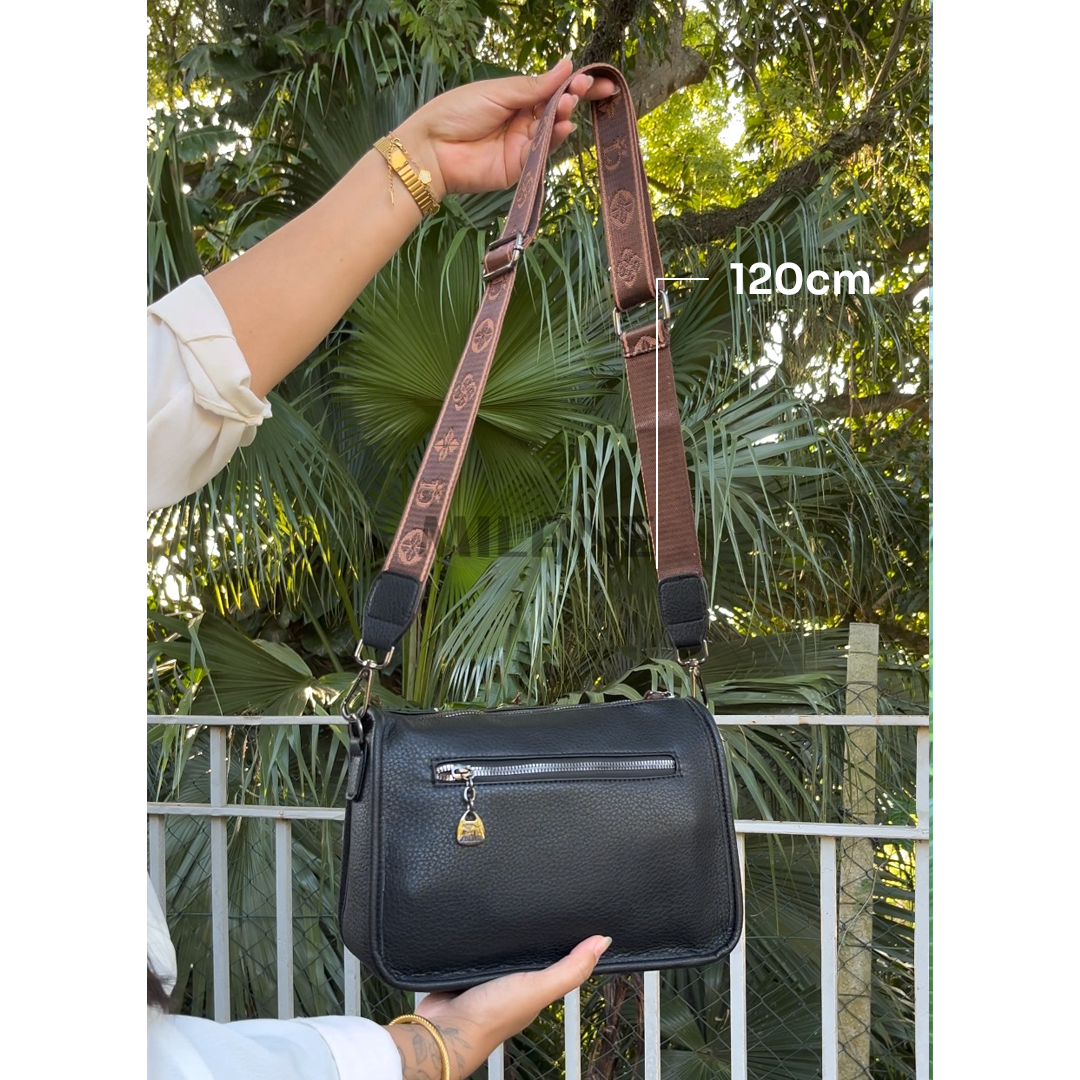 Bolsa em Couro Genuíno Luxe Lavish, qualidade e elegância.